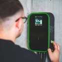 Green Cell Wallbox z kablem ładującym Pojazdy elektryczne 380V, 32A, 22kW, EV15RFID IP66, ochrona przed przegrzaniem i zwarciem