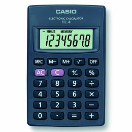 Casio Kalkulator HL 4, czarna, kieszonkowy, 8 miejsc