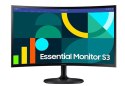 Monitor 24 cale S36GD VA 1920x1080 FHD 16:9 1xD-sub 1xHDMI 4 ms 100Hz zakrzywiony 1800R 2Yd2d (LS24D360GAUXEN)