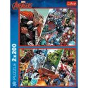 Puzzle 2x200 elementów Obrońcy świata Avengers Marvel