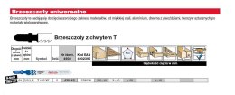 MILWAUKEE BRZESZCZOT DO WYRZYNARKI 91mm T123XF 5szt. METAL