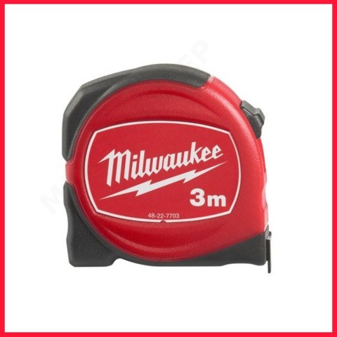 MILWAUKEE MIARA ZWIJANA 3m SLIM S3/16