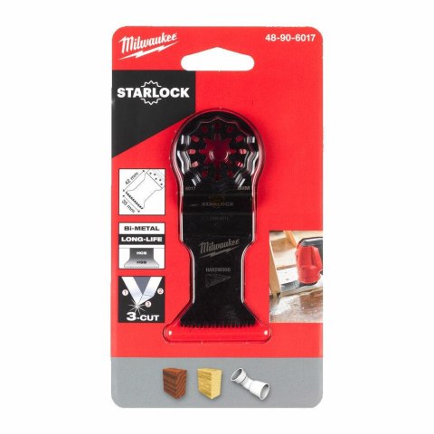 MILWAUKEE MT BRZESZCZOT 35 x 42mm BIM 3-OSTRZOWY DO CIĘCIA WGŁĘBNEGO %%%