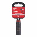 MILWAUKEE NASADKA UDAROWA 1/4" 12mm %%% DŁUGA SHOCKWAVE