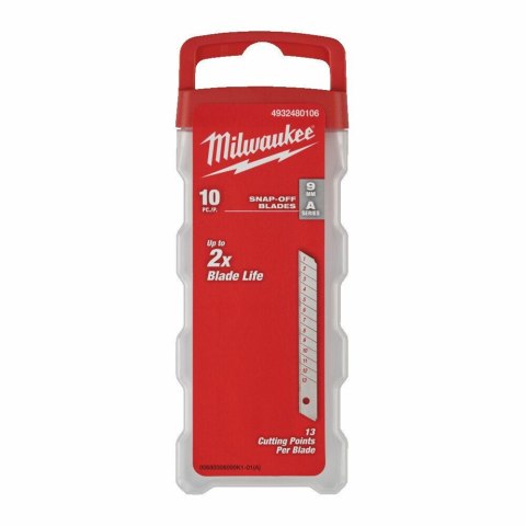 MILWAUKEE OSTRZA WYMIENNE 9mm /10szt. %%%