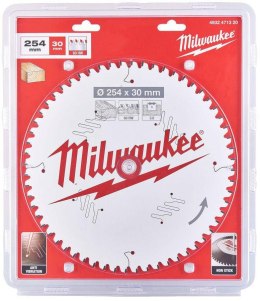 MILWAUKEE PIŁA TARCZOWA 254x30x3,0x60z CSB