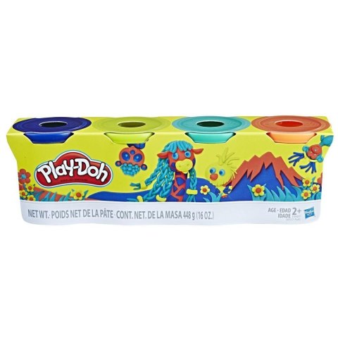 PlayDoh 4pak Wild Colors