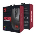 Mysz przewodowa USB, Marvo M355, czarna, optyczna, 6400DPI, EOL