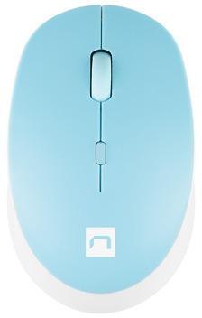 MYSZ NATEC HARRIER 2 BEZPRZEWODOWA 1600DPI BLUETOOTH 5.1 BIAŁO-NIEBIESKA
