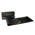 Podkładka pod mysz, Gaming XL, do gry, czarno-zielona, 80x30cm, E-blue, EOL