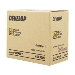 Develop oryginalny toner A0X52D7, TNP-50Y, yellow, 5000s