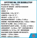 Klocki Spitfire Mk. XVI Bubbletop