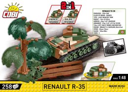 Klocki WWII Renault R-35 258 klocków