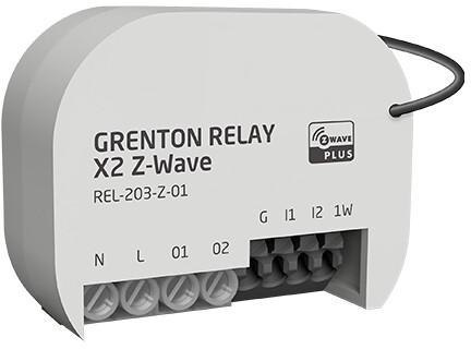 Moduł przekaźnikowy RELAYx2 Z-Wave Grenton