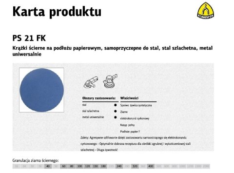 K.KRĄŻEK 150 PS21FK 50szt.120 OTW. GLS3