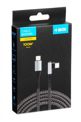 Kabel Typu-C IKUTC 100W 90 stopni