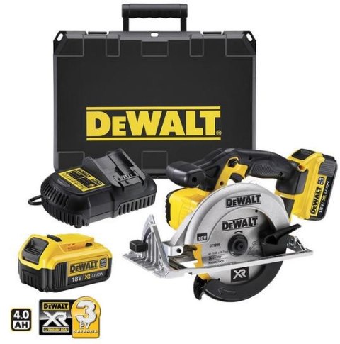 DEWALT PILARKA TARCZOWA 18V 165mm 2x4,0Ah WALIZKA DCS391M2