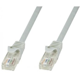 Patchcord TechlyPro Cat.5e UTP CCA 0,25m szary