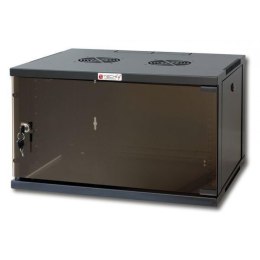 Szafa wisząca, zmontowana Techly 9U, 540x450, Rack 19