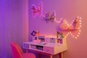 Inteligentne lampki dekoracyjne Strings USB-C (Candies) 100 LED RGB, serca, przezroczysty przewód, 6 m