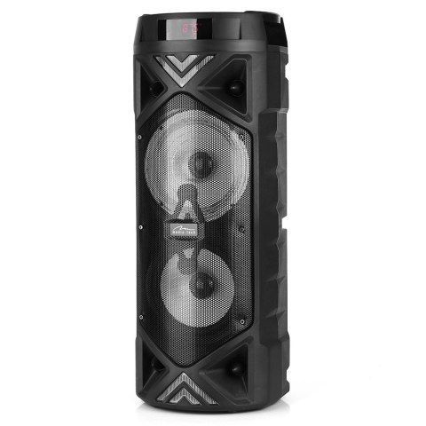 Głośnik FUNBOX KEG PRO MT3182 Karaoke/Bluetooth 5.0+EDR/FM/MP3?MicroSD/USB/Equalizer/AUX/Jack 6.3/Pilot/LED/RMS 50W/PMPO 1400W