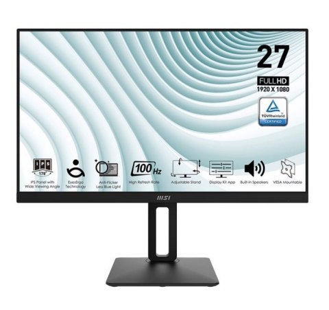 Monitor PRO MP271AP 27 cali /LED/FHD/Flat/100Hz/Black