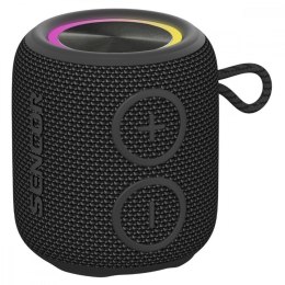 Głośnik bluetooth SIRIUS 2 MICRO czarny, moc 5W, LED, TWS