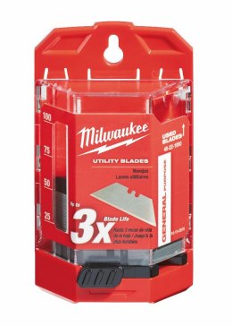 MILWAUKEE OSTRZA WYMIENNE TRAPEZOWE /50szt