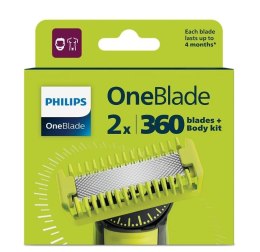 Akcesoria do OneBlade 360 2 sztuki QP624/50