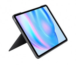 Etui z klawiaturą Combo Touch iPad Air 13 M2 US Oxford szary