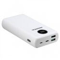 Powerbank P20000QCD 20000mAh Biały QC/PD