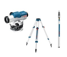 BOSCH NIWELATOR OPTYCZNY GOL 20 G + STATYW BT160 + ŁATA GR500