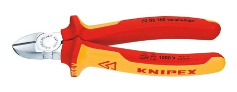 KNIPEX SZCZYPCE BOCZNE IZOLOWANE 1000V 180mm