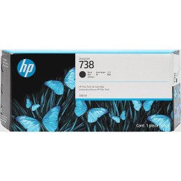 HP oryginalny ink / tusz 498N8A, HP 738, czarna, 300ml