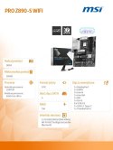 Płyta główna PRO Z890-S WIFI s1851 4DDR5 ATX