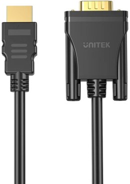 Unitek Kabel HDMI na VGA, FullHD 60Hz, 2 m