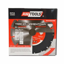 AWTOOLS TARCZA DIAMENTOWA 115x22,2 / SEGMENTOWA