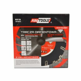 AWTOOLS TARCZA DIAMENTOWA 125x22,2 / SZYBKIE-GŁĘBOKIE CIĘCIE