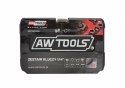 AWTOOLS ZESTAW KLUCZY 1/4" 56el