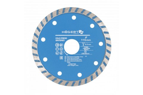 HOGERT TARCZA DIAMENTOWA 115x22,2/TURBO