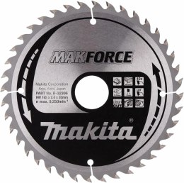 MAKITA PIŁA TARCZOWA 165x30x40z MAKFORCE DREWNO