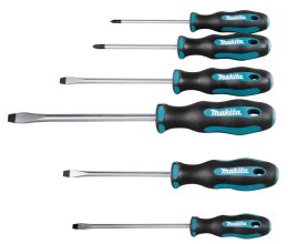 MAKITA ZESTAW WKRĘTAKÓW 6szt. (SL4,0 x 100 / SL5,5 x 100 / SL6,5 x 100 / SL8 x 100 / PH1 x 100 / Ph2 x 100)