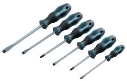 MAKITA ZESTAW WKRĘTAKÓW 6szt. (SL4,0 x 100 / SL5,5 x 100 / SL6,5 x 125 / SL8 x 150 / PZ1 x 80 / PZ2 x 100)