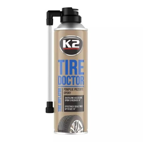 K2 KOŁO ZAPASOWE W SPRAYU TIRE DOCTOR 400ML