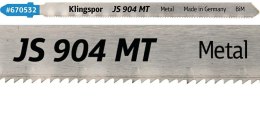 KLINGSPOR BRZESZCZOT DO WYRZYNARKI 130x8x1mm JS 904 MT /5szt.