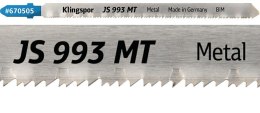 KLINGSPOR BRZESZCZOT DO WYRZYNARKI 132x8x1mm JS 993 MT /5szt.