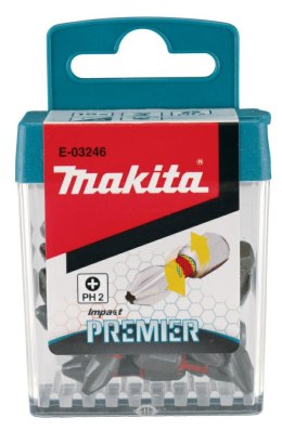 MAKITA KOŃCÓWKA WKRĘTAKOWA PH2-25mm /15szt. IMPACT PREMIER