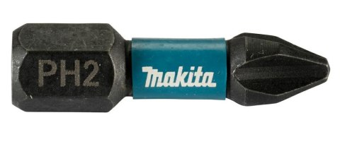 MAKITA KOŃCÓWKA WKRĘTAKOWA PH2-25mm /25szt. IMPACT BLACK