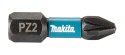 MAKITA KOŃCÓWKA WKRĘTAKOWA PZ2-25mm /25szt. IMPACT BLACK