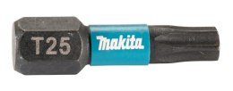 MAKITA KOŃCÓWKA WKRĘTAKOWA T25-25mm /25szt. IMPACT BLACK